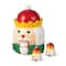 Glitzhome® Dolomite Christmas Nutcracker Cookie Jar Set